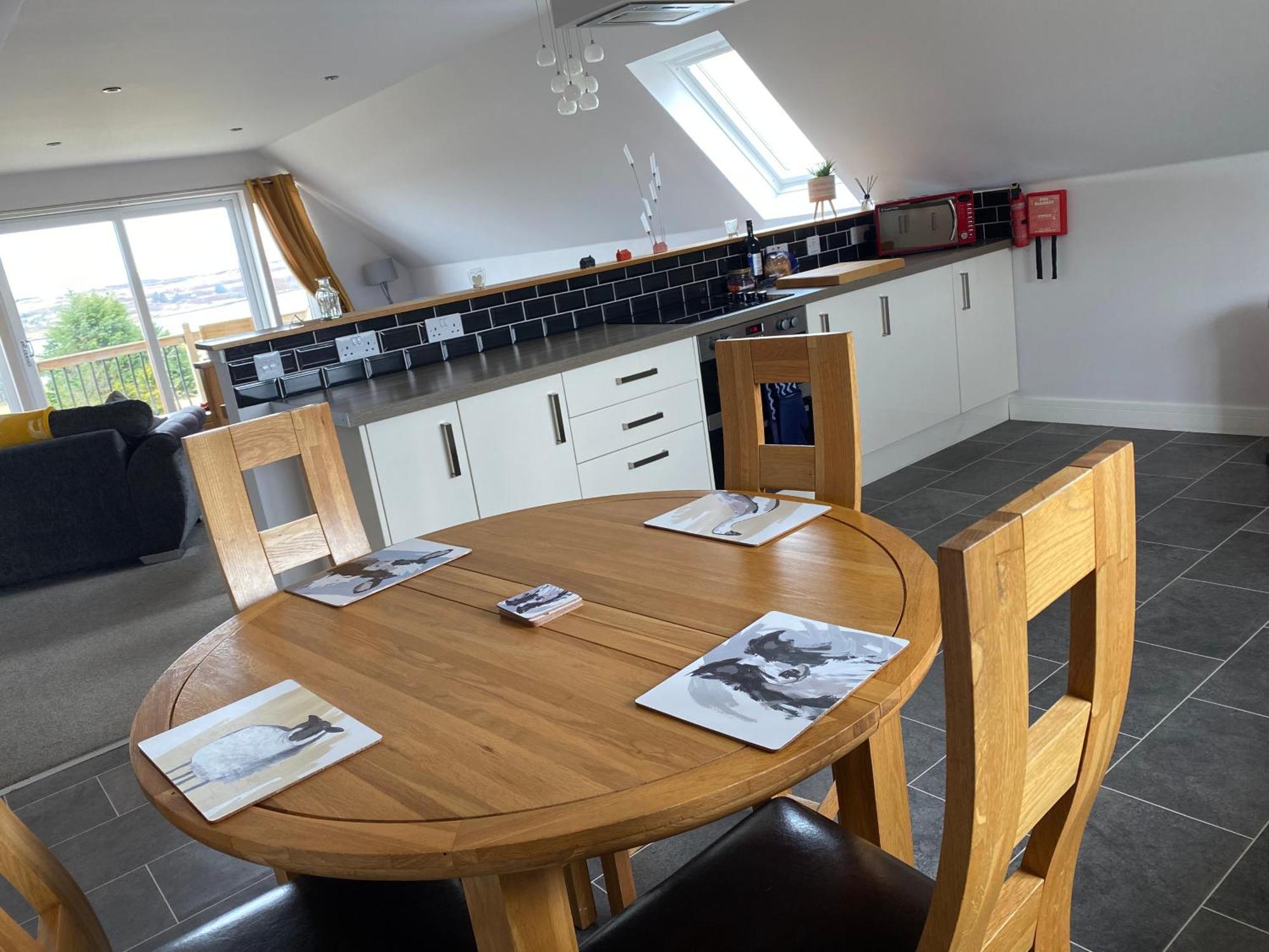 Lochview Chalet Eyre Bagian luar foto