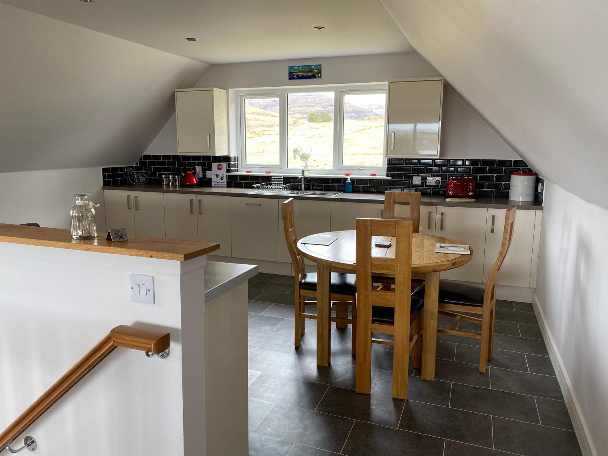Lochview Chalet Eyre Bagian luar foto