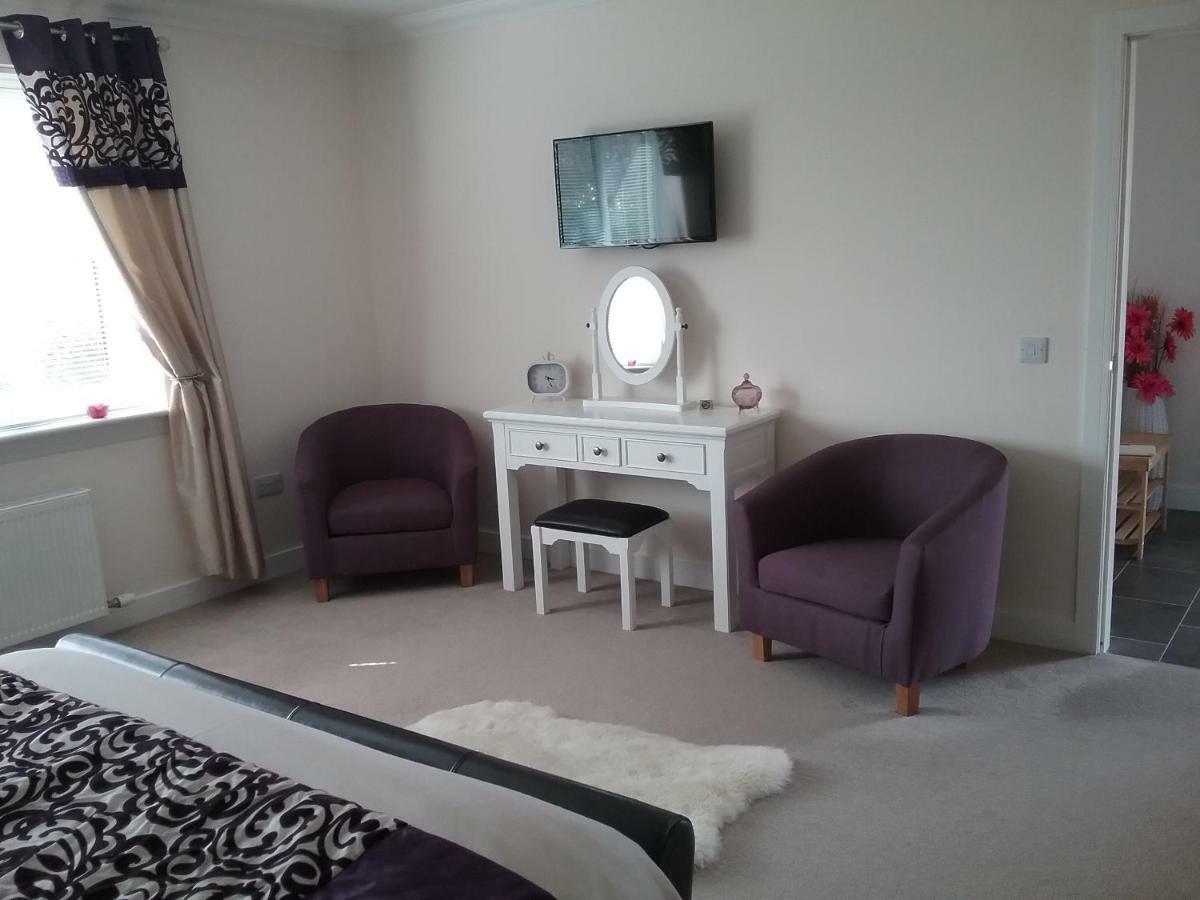 Lochview Chalet Eyre Bagian luar foto